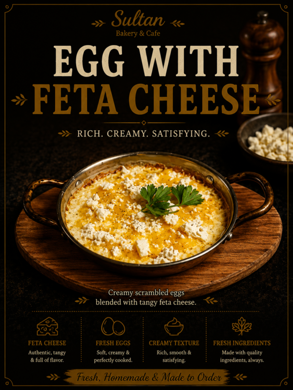 Feta Cheese Omlette