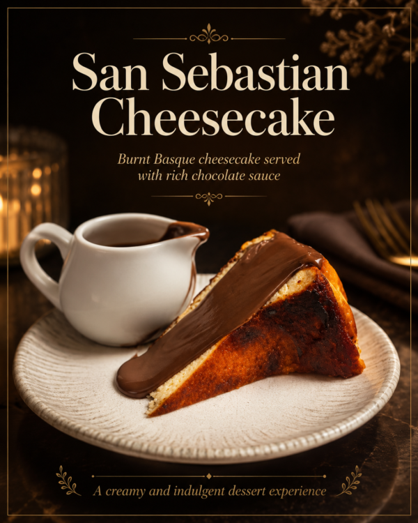 San Sebastian Cake