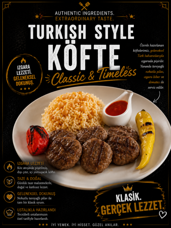 Turkish Style Meatballs