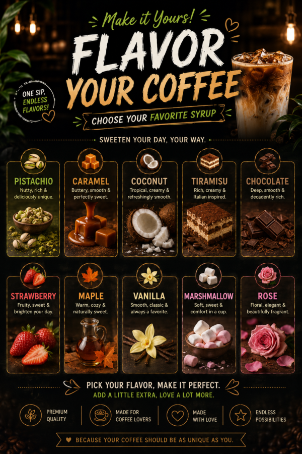 Choose Your Syrup's
