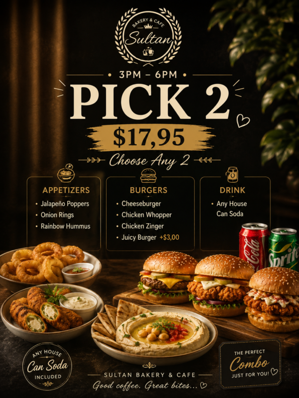 Happy Hour Special Pick 2