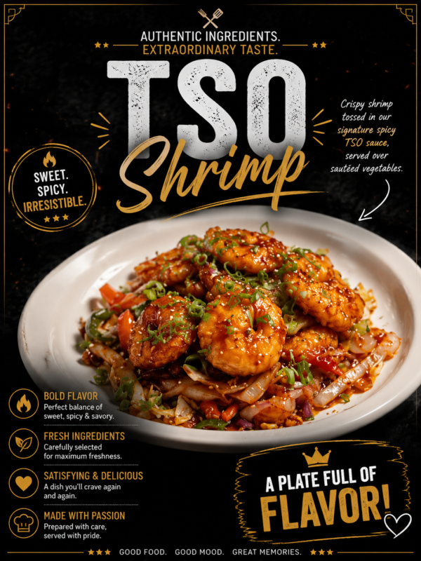 Tso General Shrimp
