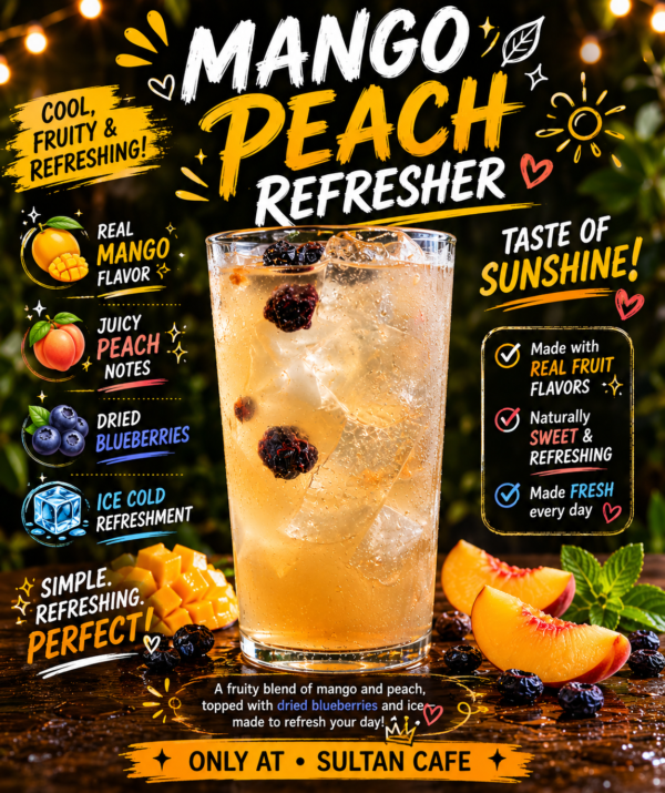 Peach-Mango Refresher