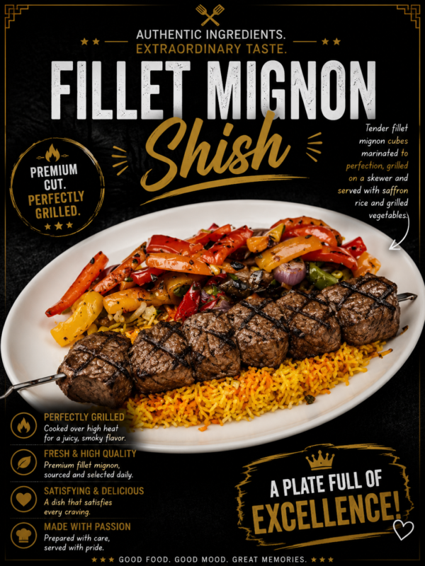 Fillet Mignon Shish