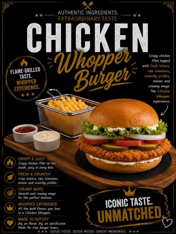 Chicken Dynamite Burger