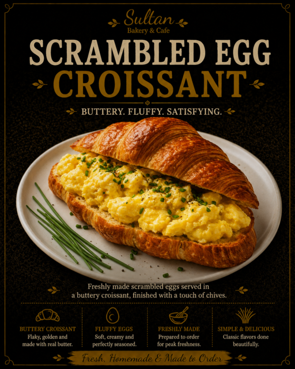 Scrambled egg Croissant