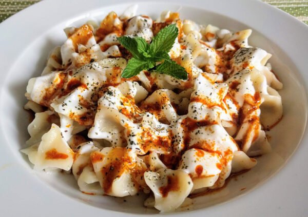 Turkish Dumpling (Manti)