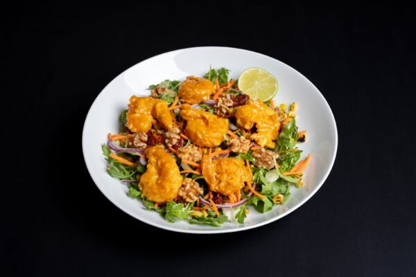 Golden Shrimp Salad
