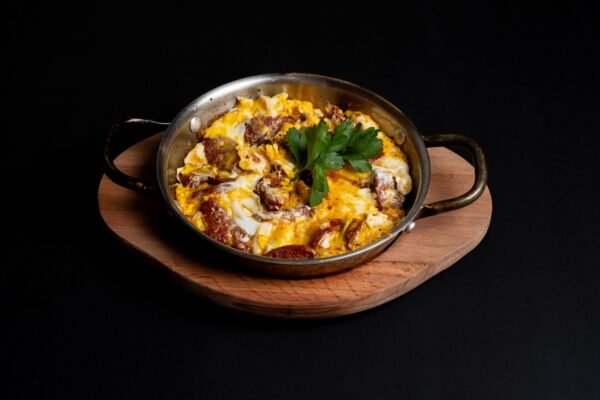 Egg with Sujuk