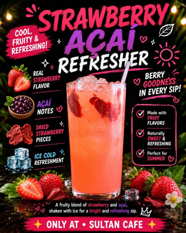 Strawberry Acai Refresher