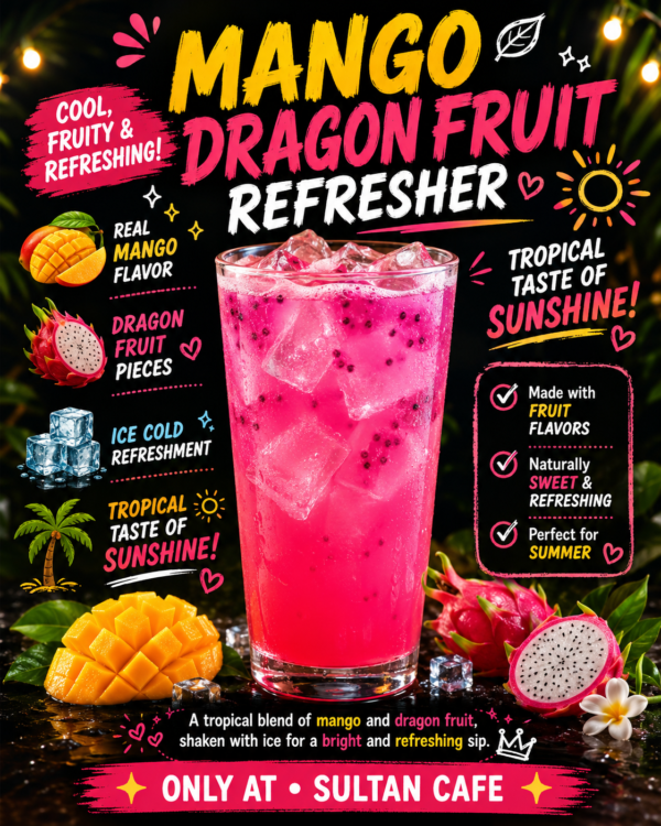 Mango Dragon Fruit Refresher