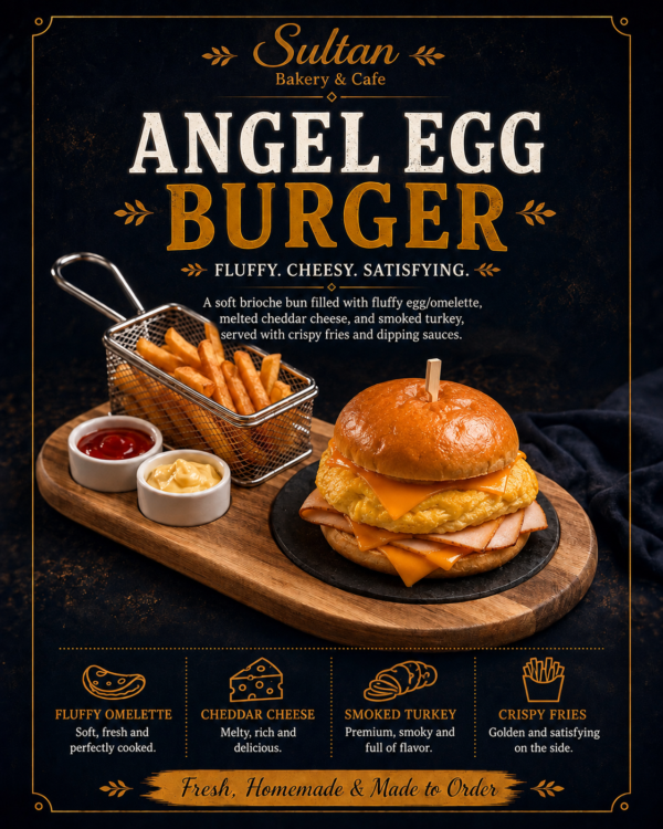 Angel Egg Burger